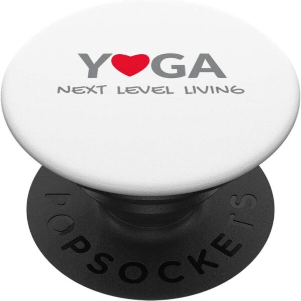 Love Yoga Next Level Living PopSockets Grip and Stand for Phones and Tablets