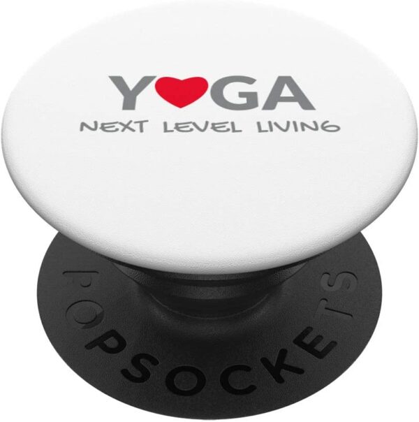 Love Yoga Next Level Living PopSockets Grip and Stand for Phones and Tablets