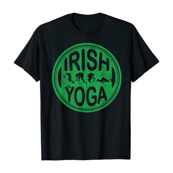 Funny Sarcastic Irish Yoga St Patty's Day Drinking