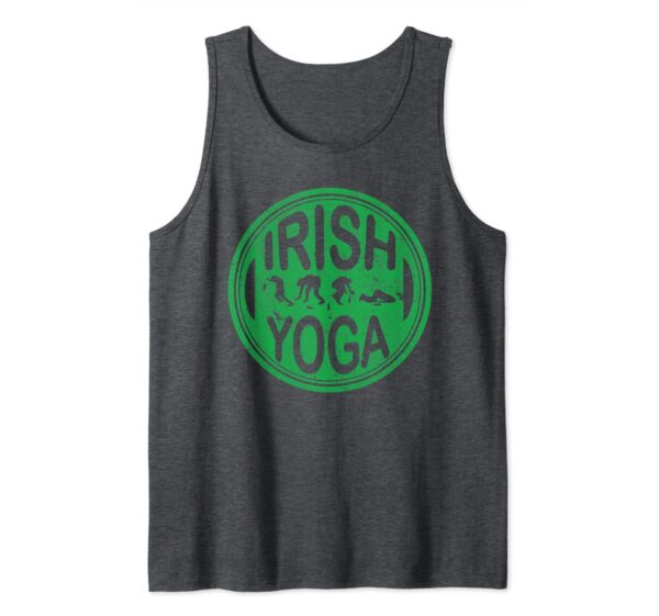 Funny Sarcastic Irish Yoga St Patty's Day Drinking