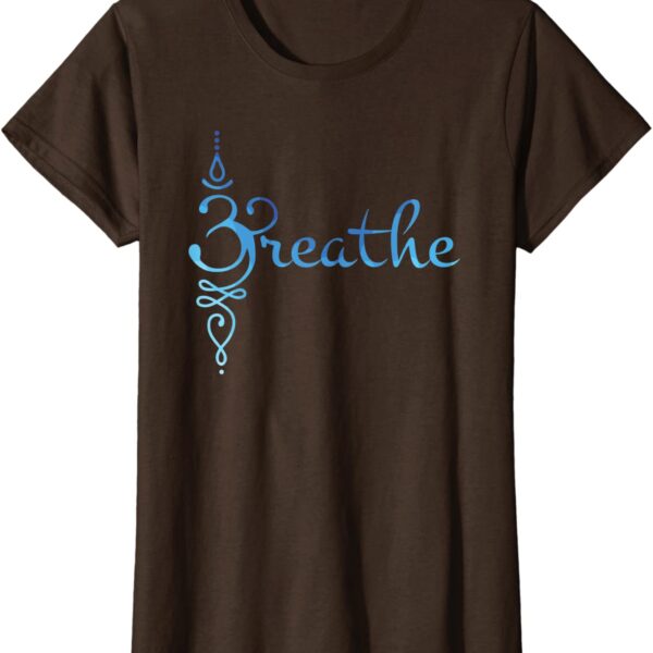 Sanskrit Breath Symbol Zen Yoga Meditation T-Shirt