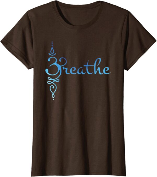 Sanskrit Breath Symbol Zen Yoga Meditation T-Shirt