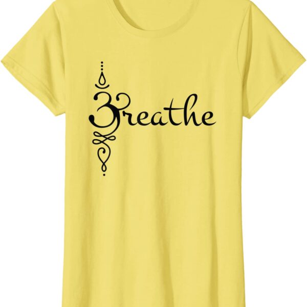 Sanskrit Breath Symbol Zen Yoga Meditation T-Shirt