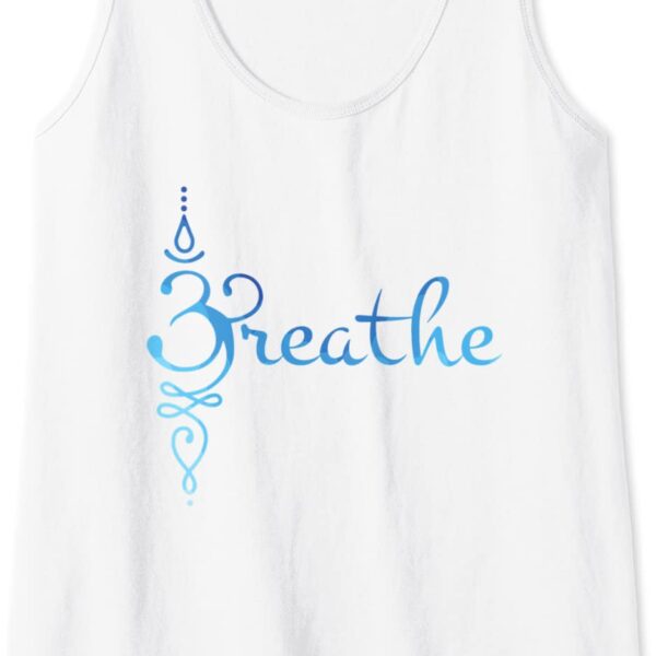 Sanskrit Breath Symbol Zen Yoga Meditation Tank Top