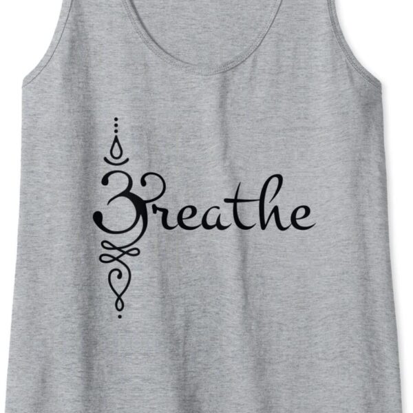 Sanskrit Breath Symbol Zen Yoga Meditation Tank TopSanskrit Breath Symbol Zen Yoga Meditation Tank Top