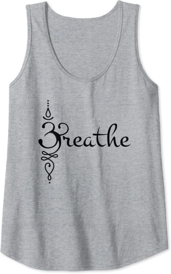 Sanskrit Breath Symbol Zen Yoga Meditation Tank TopSanskrit Breath Symbol Zen Yoga Meditation Tank Top