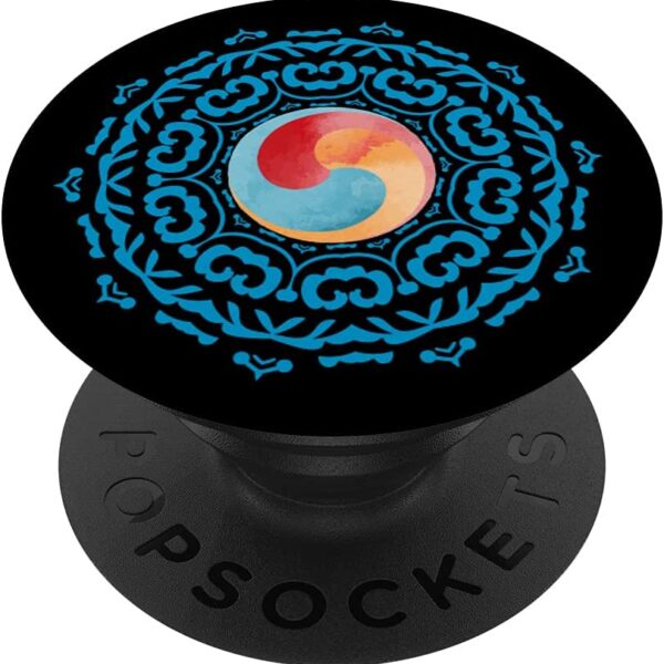 Zen Gankyil Symbol Wheel of Joy Bon Tibeten Buddhist PopSockets Swappable PopGrip