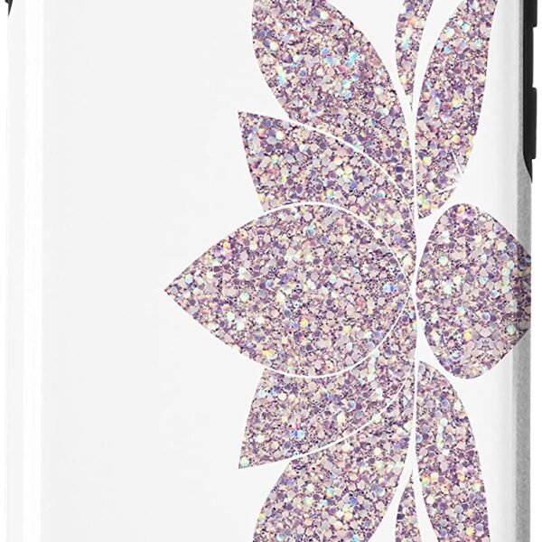 Galaxy S10 Zen Lotus Flower with Pink Bling Glitter Case