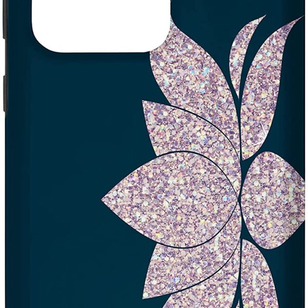 Galaxy S20 Ultra Zen Lotus Flower with Pink Bling Glitter Case